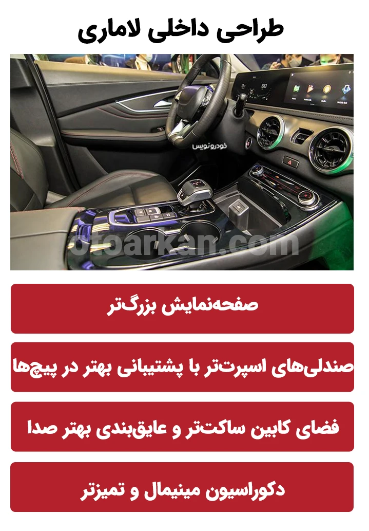 لاماری از نظر طراحی داخلی