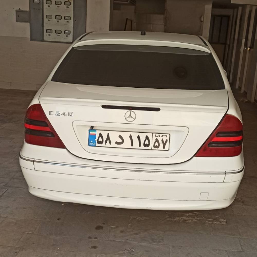 بنز مدل کلاس C C240 سال 2003  کارکرده
