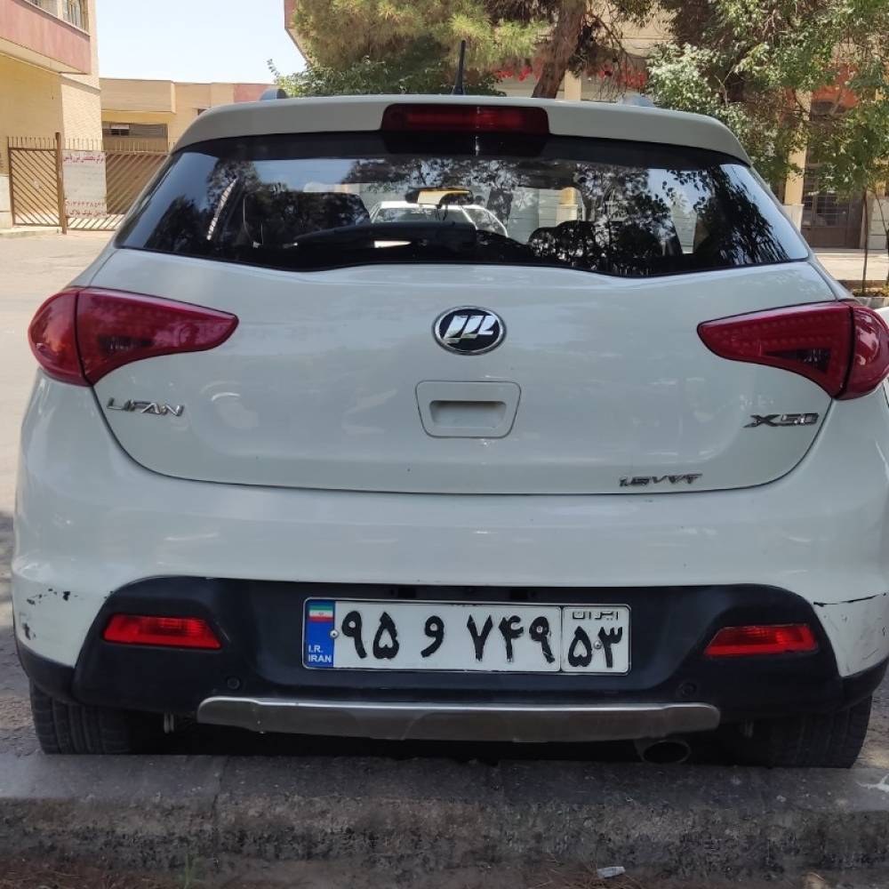 لیفان مدل x50 دنده ای سال 1395  کارکرده