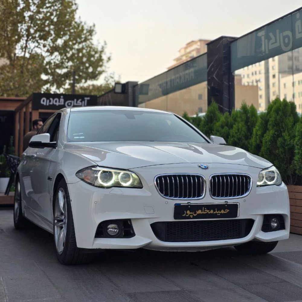 بی ام و 528 سفید ۲۰۱۴