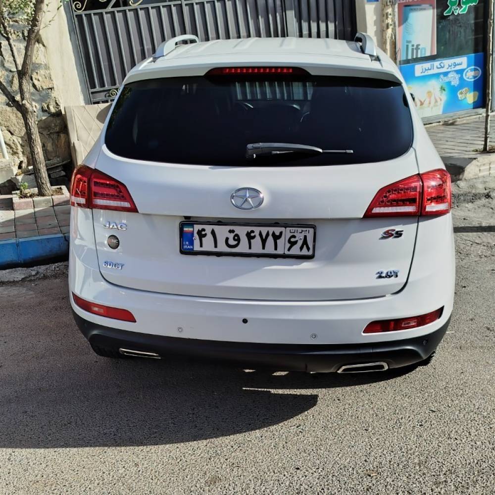 جک مدل s5 2.0 لیتر اتوماتیک سال 1397  کارکرده