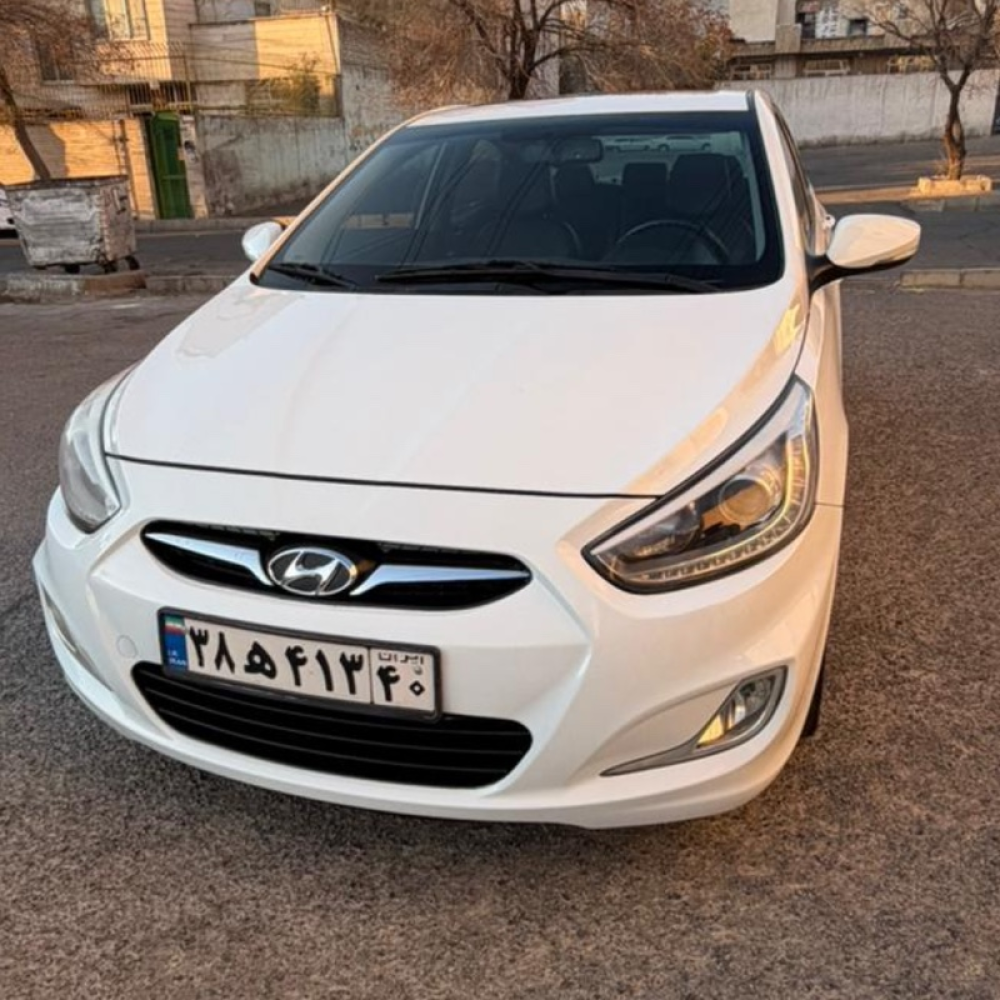 هیوندای مدل اکسنت 1.6 لیتر بلو سال 2015  کارکرده