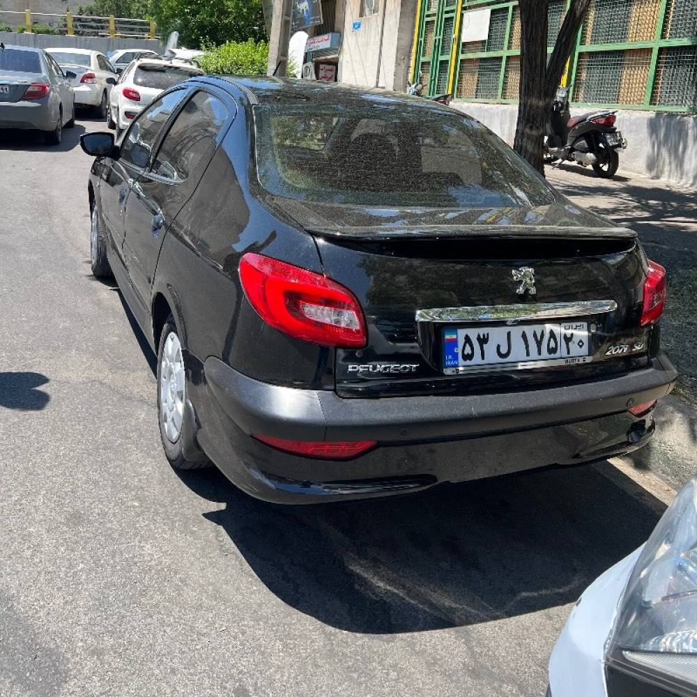 پژو مدل 207 اتوماتیک TU5 سال 1398  کارکرده