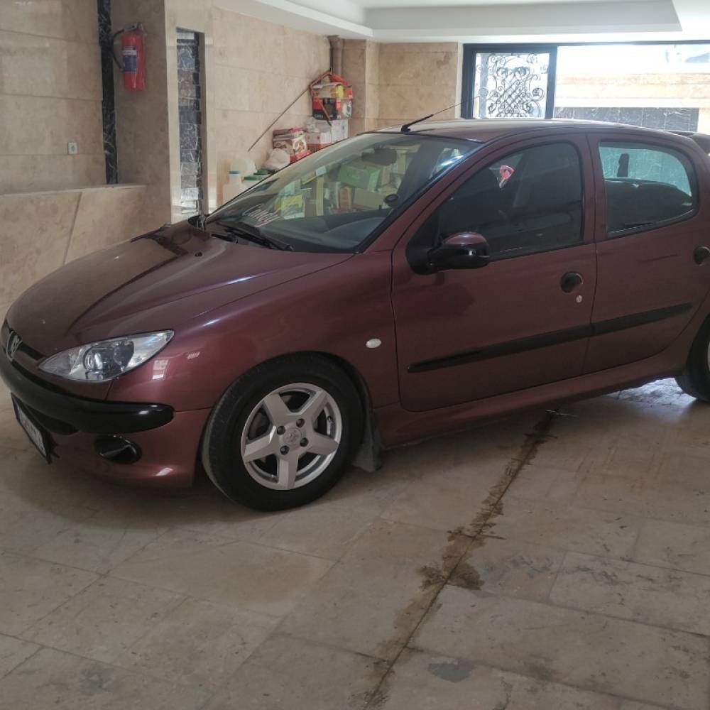 پژو مدل 206 سال 1385  کارکرده