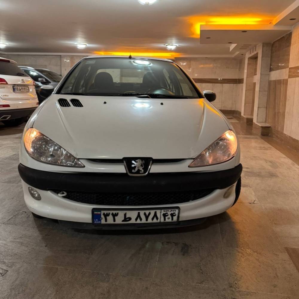پژو مدل 206 SD V9 سال 1390  کارکرده