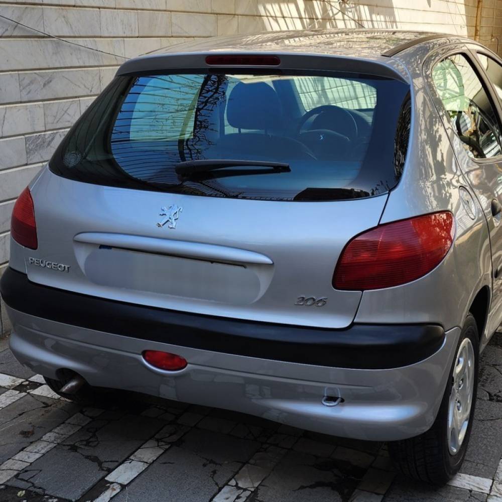 پژو مدل 206 سال 1382  کارکرده