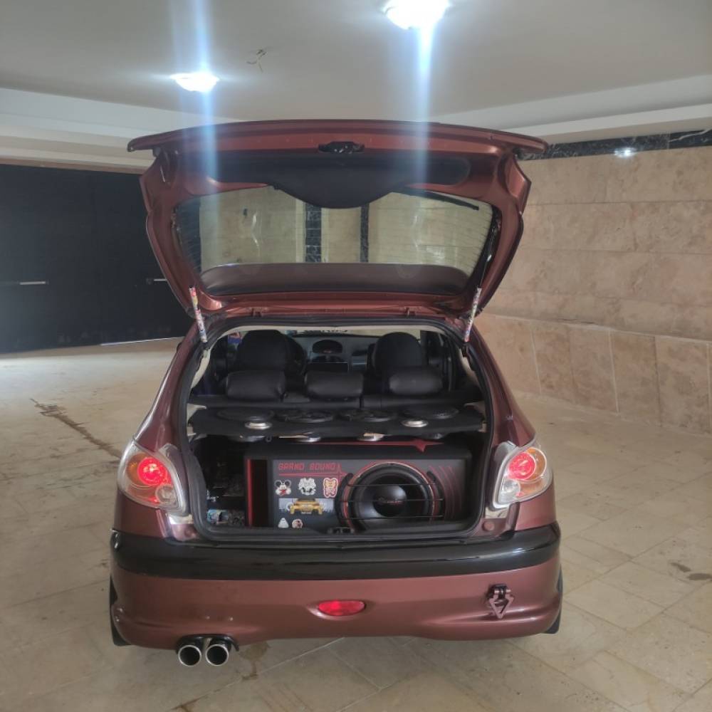 پژو مدل 206 سال 1385  کارکرده