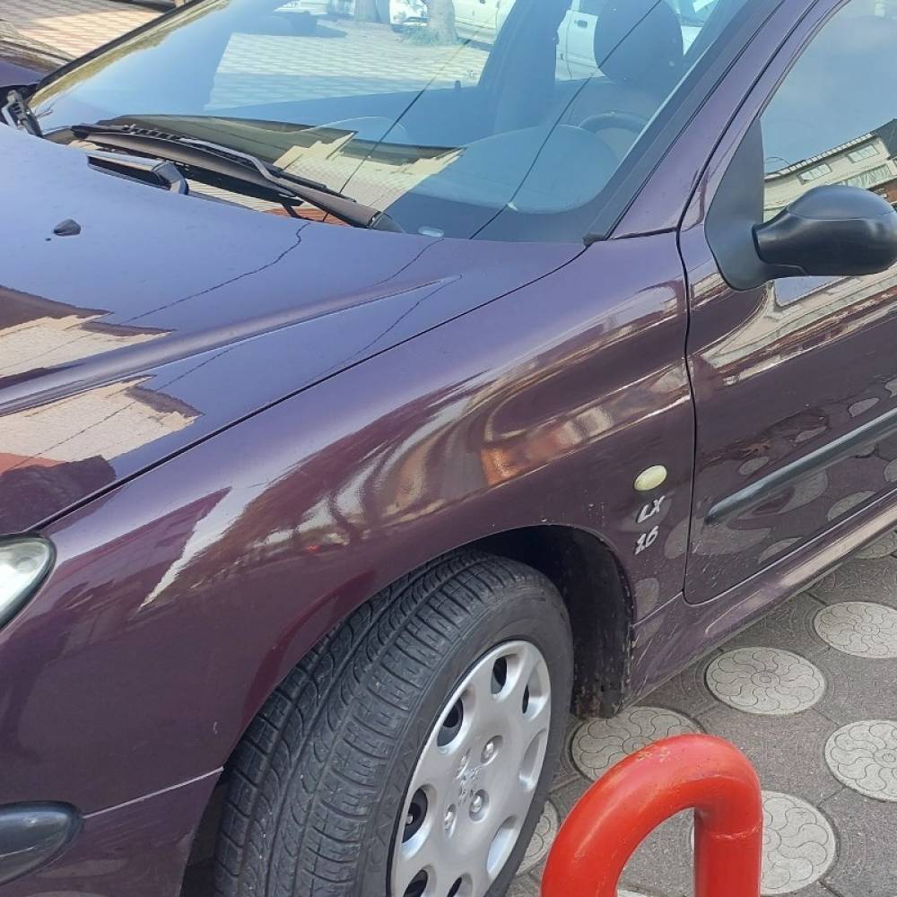 پژو مدل 206 SD سال 1390  کارکرده