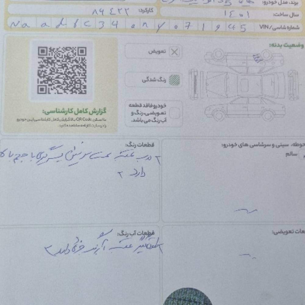 هایما مدل S5 6 سرعته اتوماتیک سال 1401  کارکرده