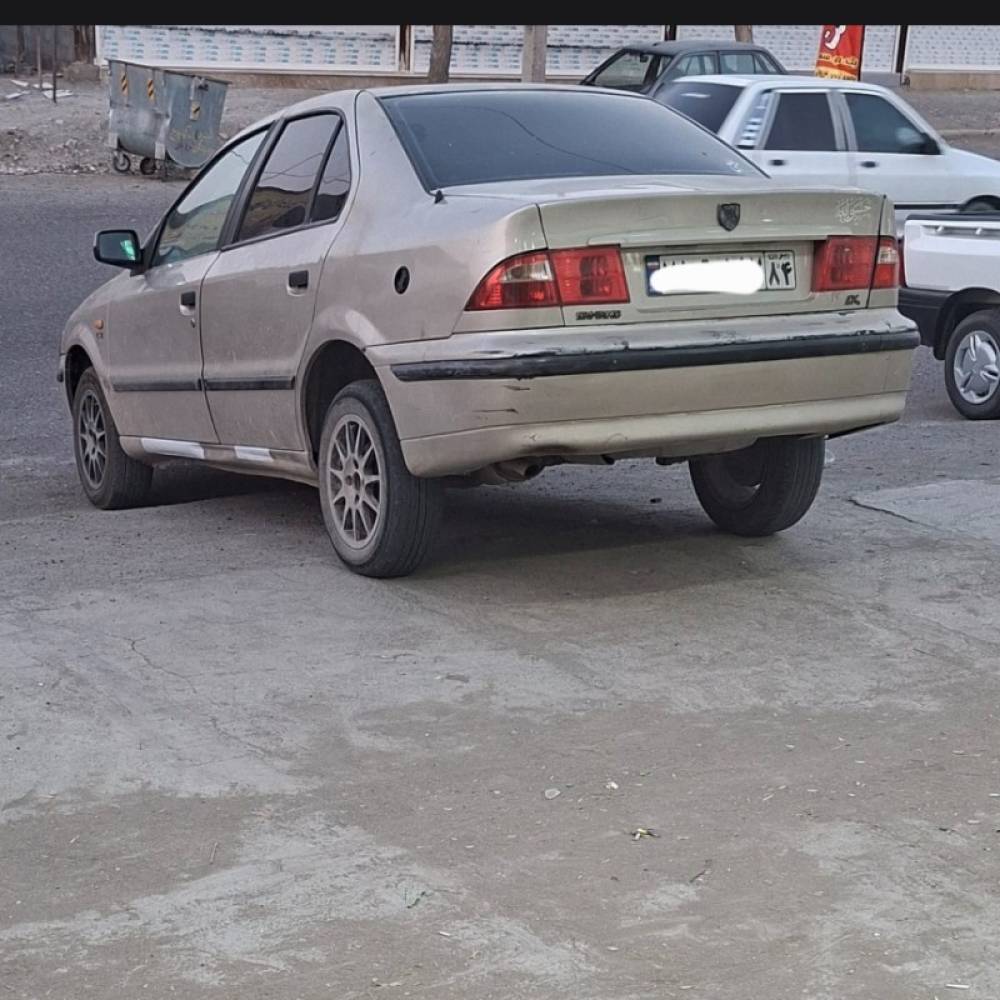 سمند مدل LX XU7 سال 1387  کارکرده