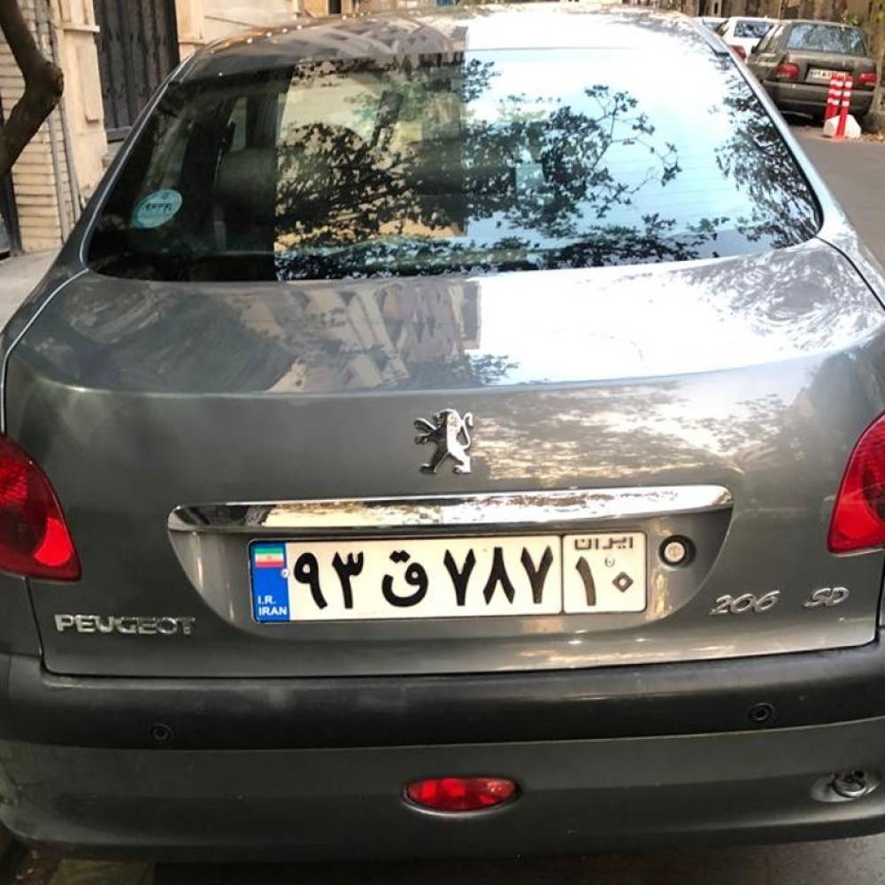 پژو مدل 206 SD V8 سال 1398  کارکرده