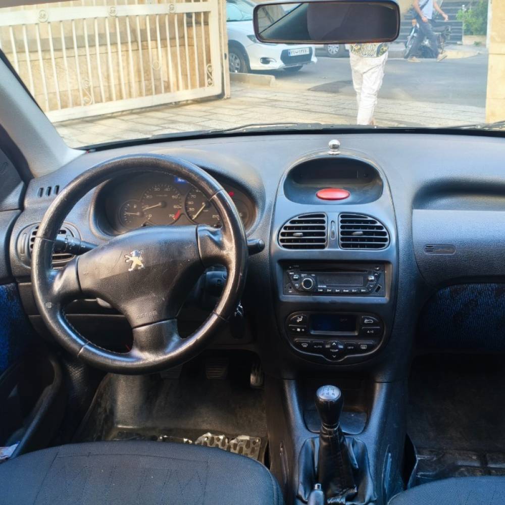 پژو مدل 206 سال 1382  کارکرده