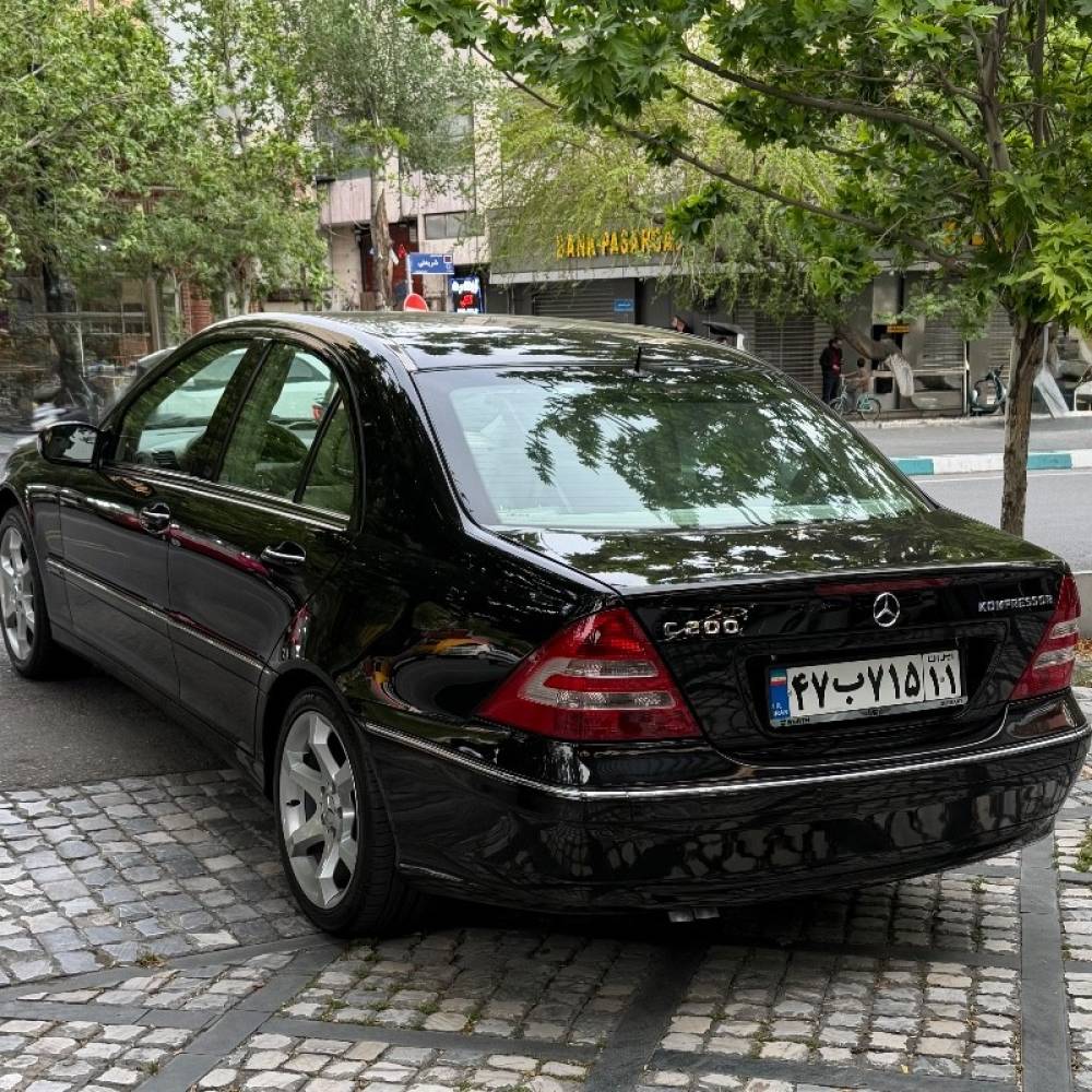 بنز مدل کلاس C C200 سال 2007  کارکرده