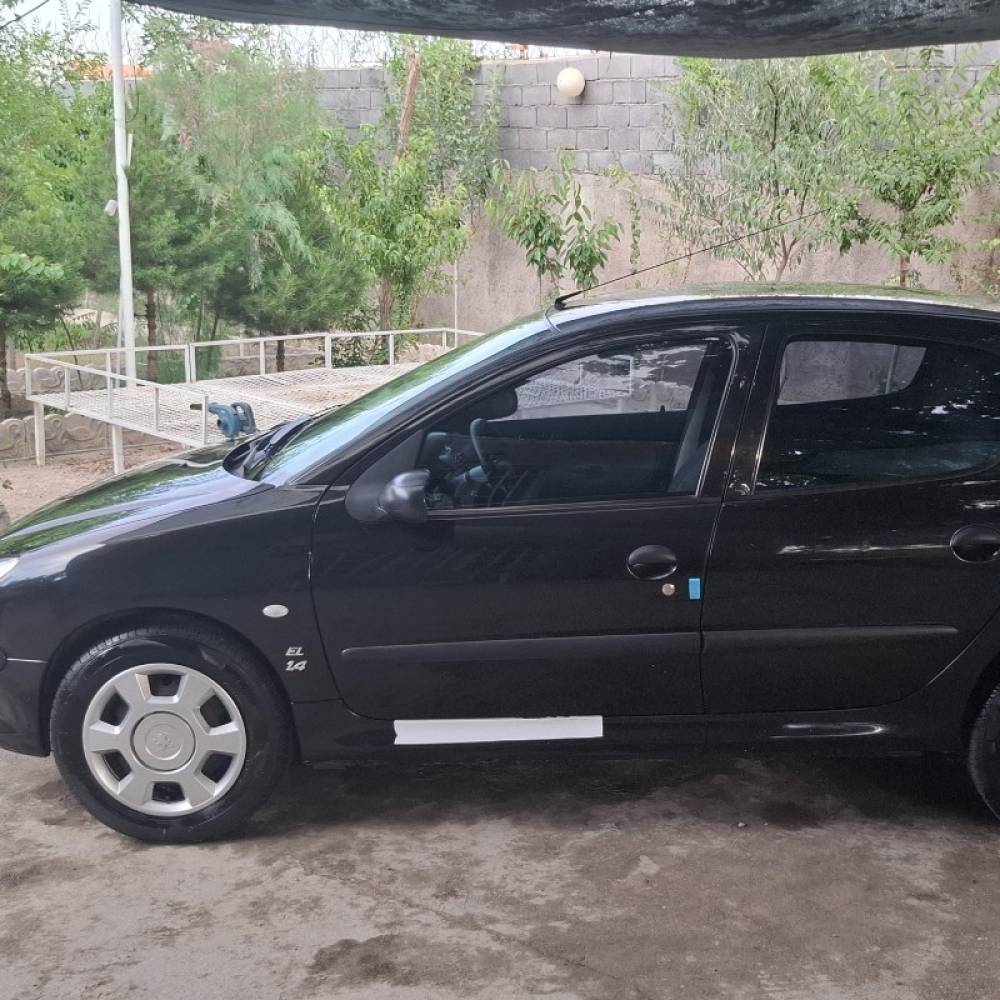 پژو مدل 206 تیپ 2 سال 1397  کارکرده