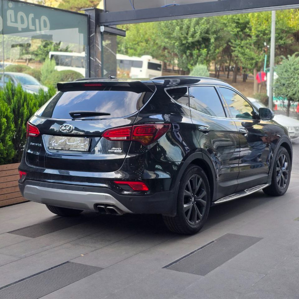 سانتافه مشکی مدل ۲۰۱۶