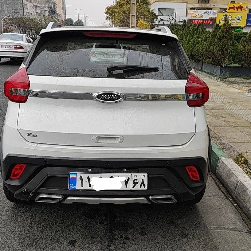 ام وی ام مدل X22 سال 1399  کارکرده