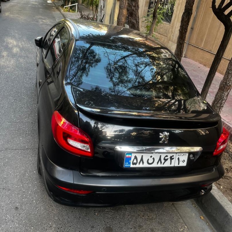 پژو مدل 207 صندوقدار اتوماتیک سال 1398 کارکرده