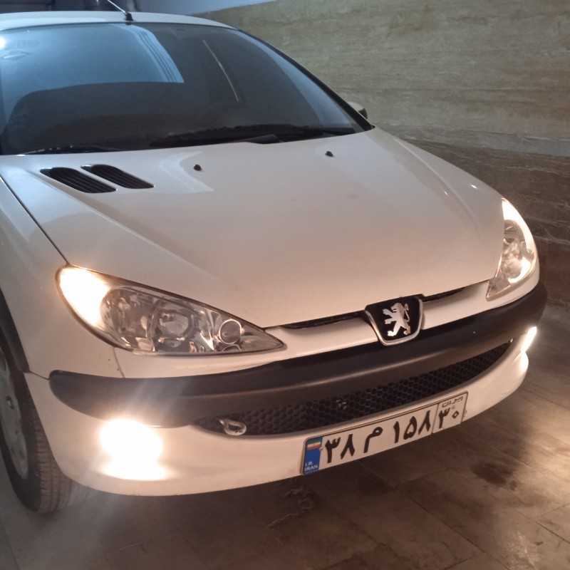 پژو مدل 206 SD V2 سال 1387  کارکرده