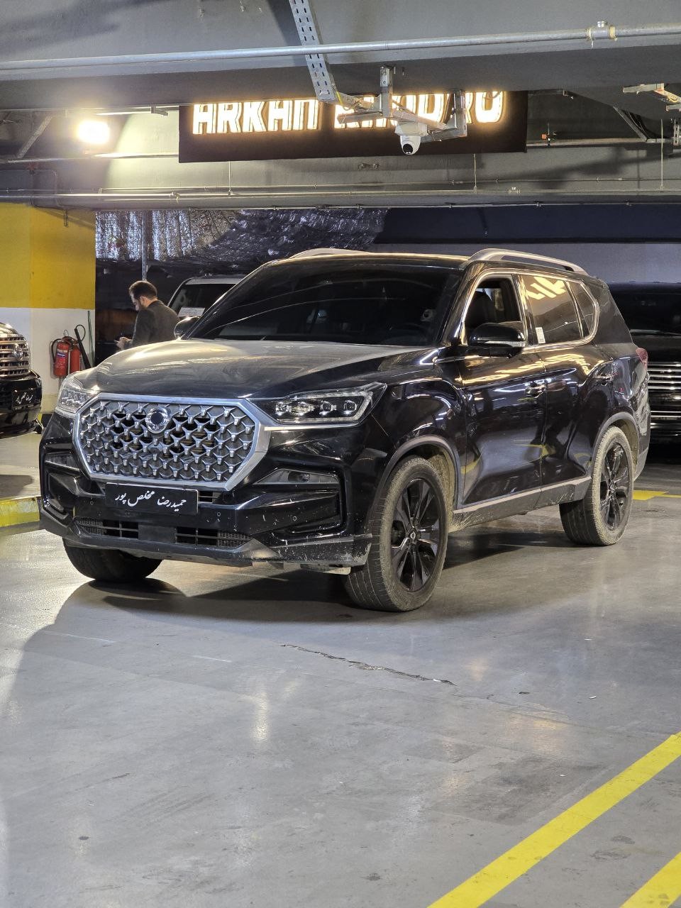 سانگ یانگ مدل رکستون  کارکرده