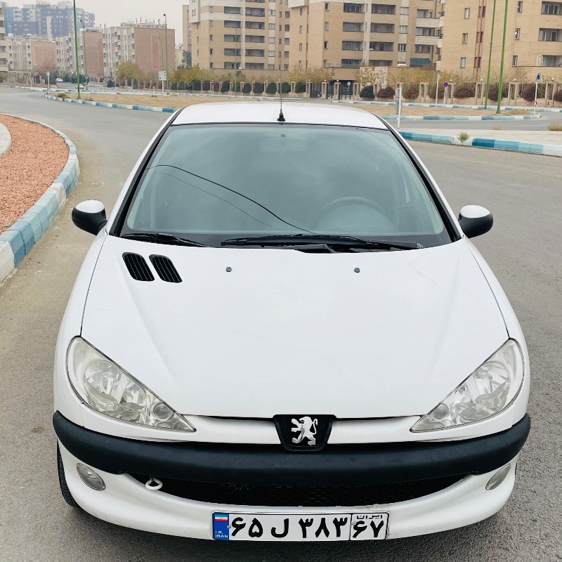 پژو مدل 206 تیپ 2 سال 1396  کارکرده