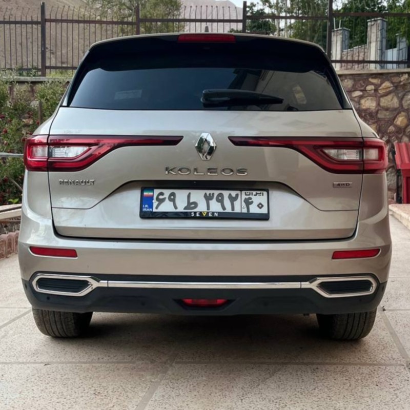 رنو مدل کولیوس سال 2018  کارکرده