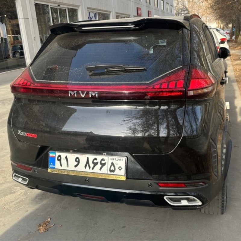 ام وی ام مدل X33 کراس دنده ای سال 1402  کارکرده