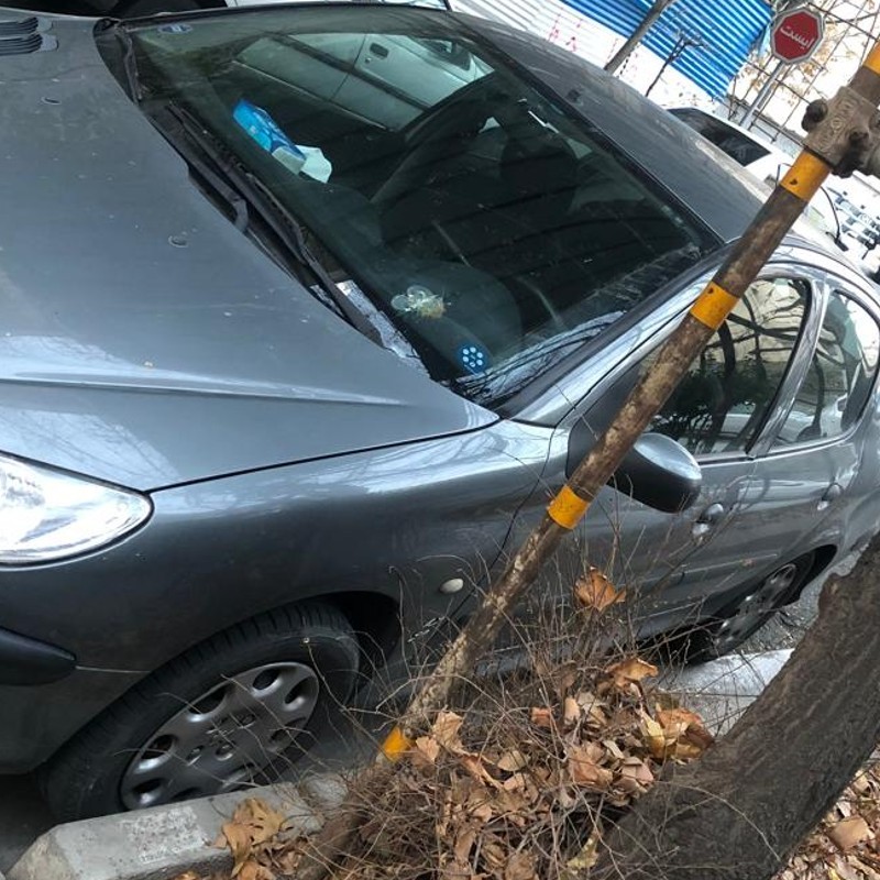 پژو مدل 206 SD V8 سال 1398  کارکرده