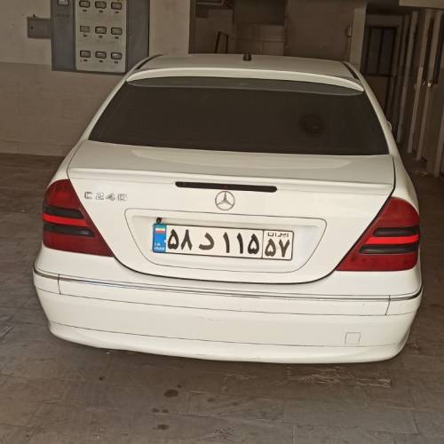 بنز مدل کلاس C C240 سال 2003  کارکرده