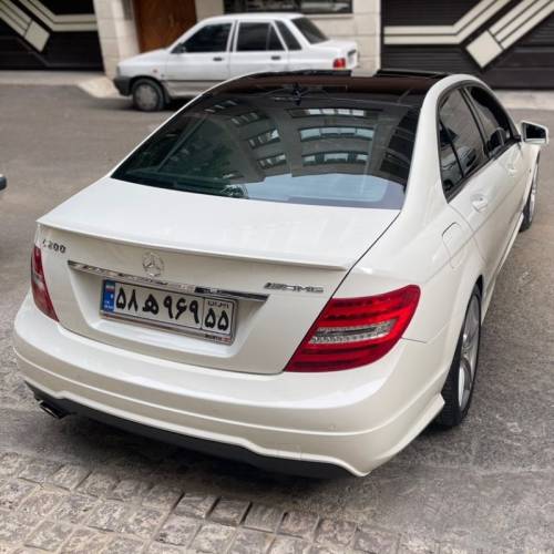 بنز مدل کلاس C C200 سال 2012  کارکرده