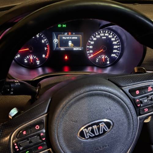کیا مدل اپتیما 4 سیلندر GT لاین سال 2017  کارکرده