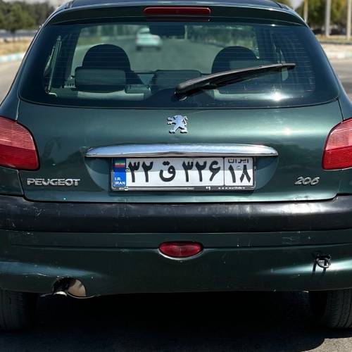 پژو (PEUGEOT) 206 تیپ 2 سال 1384