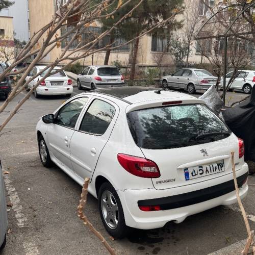 پژو مدل 207 پانوراما دنده ای TU5 سال 1400  کارکرده