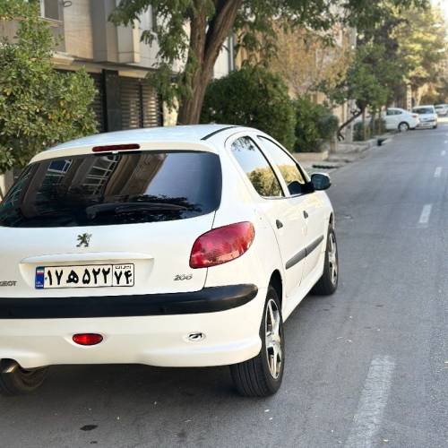پژو مدل 206 تیپ 2 سال 1395  کارکرده