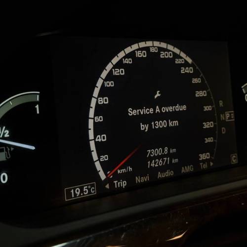 بنز S500 مدل 2012