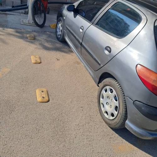 پژو مدل 206 تیپ 2 سال 1384  کارکرده