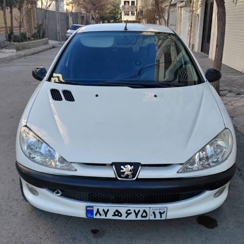 پژو مدل 206 تیپ 2 سال 1389  کارکرده