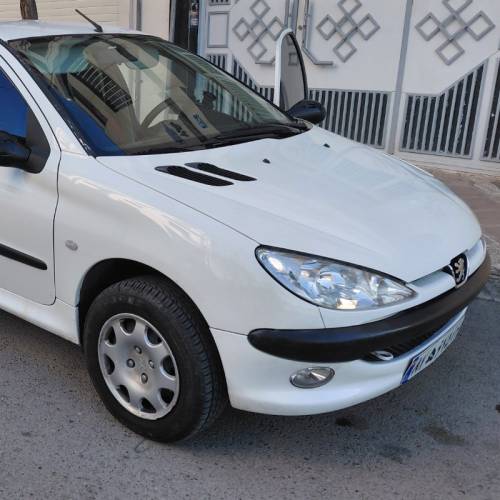 پژو مدل 206 تیپ 2 سال 1389  کارکرده