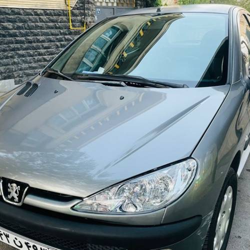 پژو مدل 206 تیپ 2 سال 1389  کارکرده