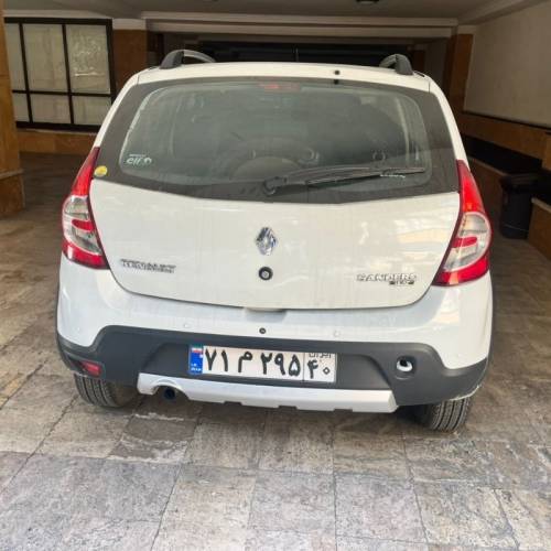 رنو مدل ساندرو استپ وی اتوماتیک سال 1396  کارکرده