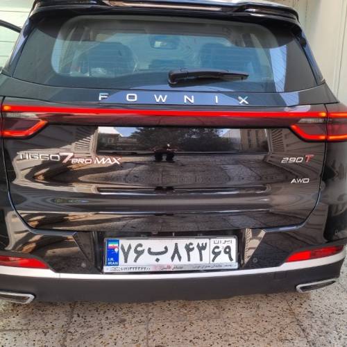فونیکس مدل تیگو 7 پرو مکس 1.6 لیتر توربو AWD سال 1404  صفر