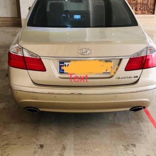 هیوندای مدل جنسیس سال 2011  کارکرده