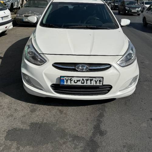 هیوندای مدل اکسنت 1.6 لیتر ساده سال 2017  کارکرده