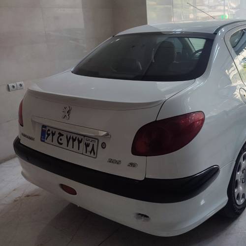 پژو مدل 206 SD V8 سال 1394  کارکرده