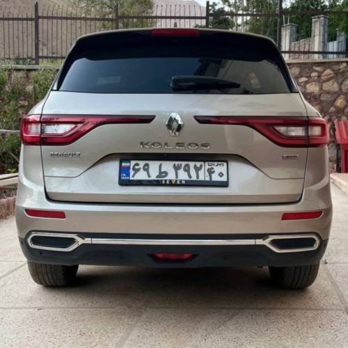 رنو مدل کولیوس سال 2018  کارکرده