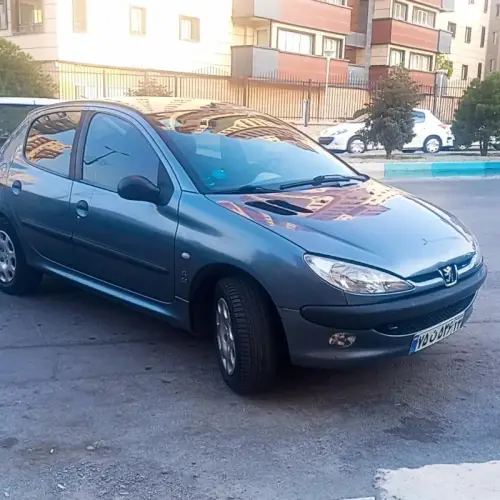 پژو مدل 206 تیپ 2 سال 1387  کارکرده