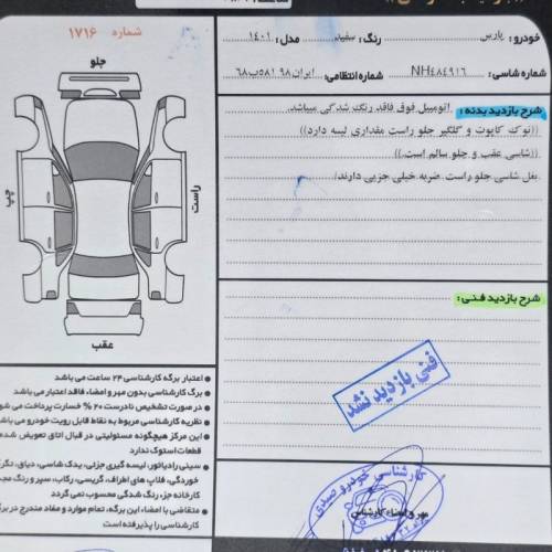 پژو مدل پارس LX سال 1401  کارکرده