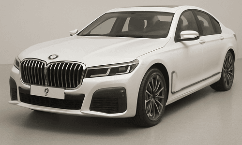 خودرو BMW-7 سفید